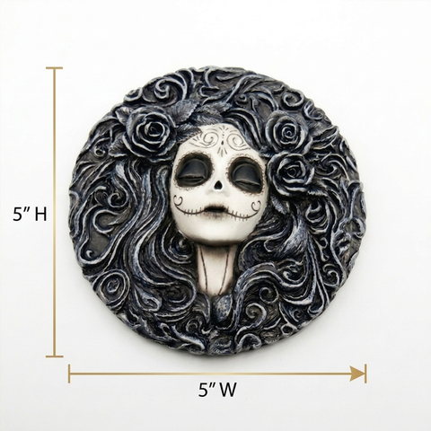 Day of the Dead Girl Incense Burner – Decorative Stick Incense Holder