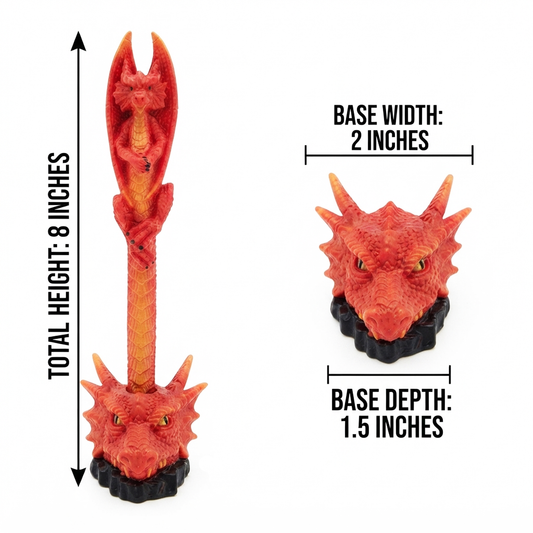 Red Dragon Pen – Fantasy Dragon Design Writing Pen