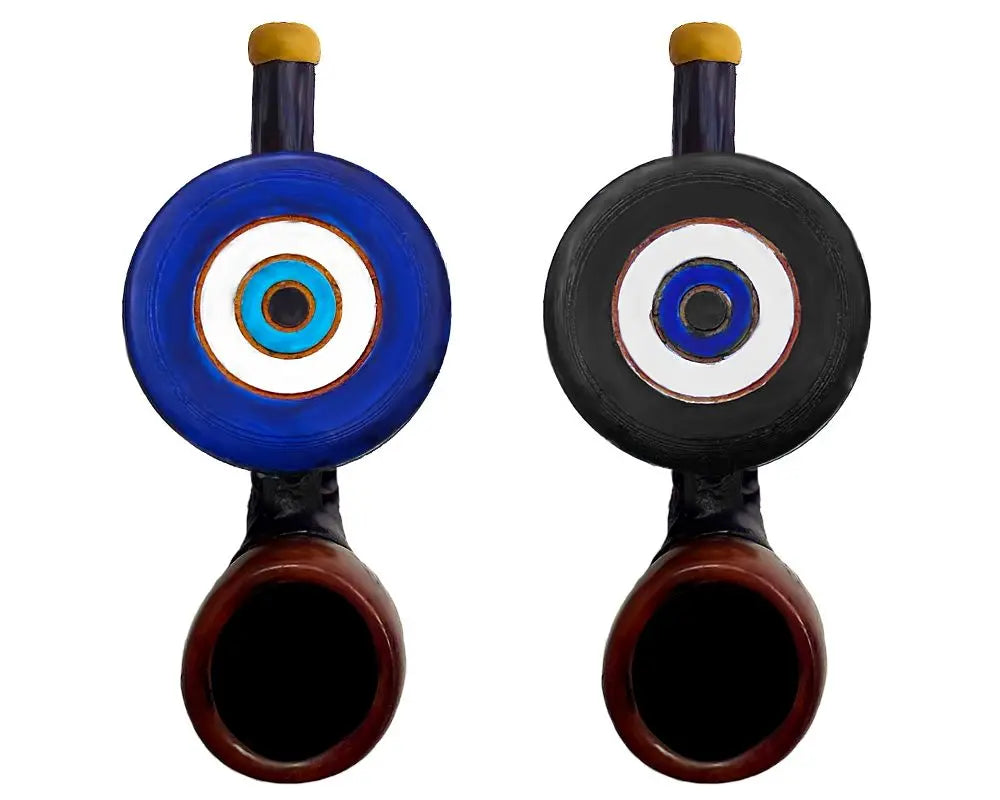 HANDMADE EVIL EYE SHAPED SMALL PIPE Trendy Zone 21