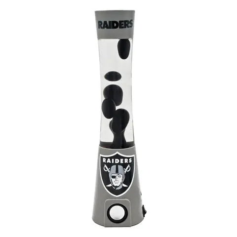 Las Vegas Raiders Magma Lava Lamp Speaker Trendy Zone 21