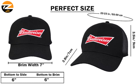 Bud Cap: Classic Logo Design, Comfort & Durability | Officially Licensed Everyday Fit