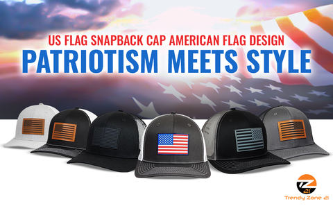 US Flag Snapback Cap Stylish & Comfortable for Men & Women, Perfect for Everyday Wear, & Gifting