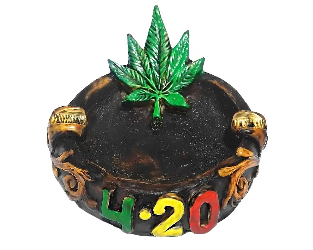 Handmade 420 Leaf Ashtray Trendy Zone 21