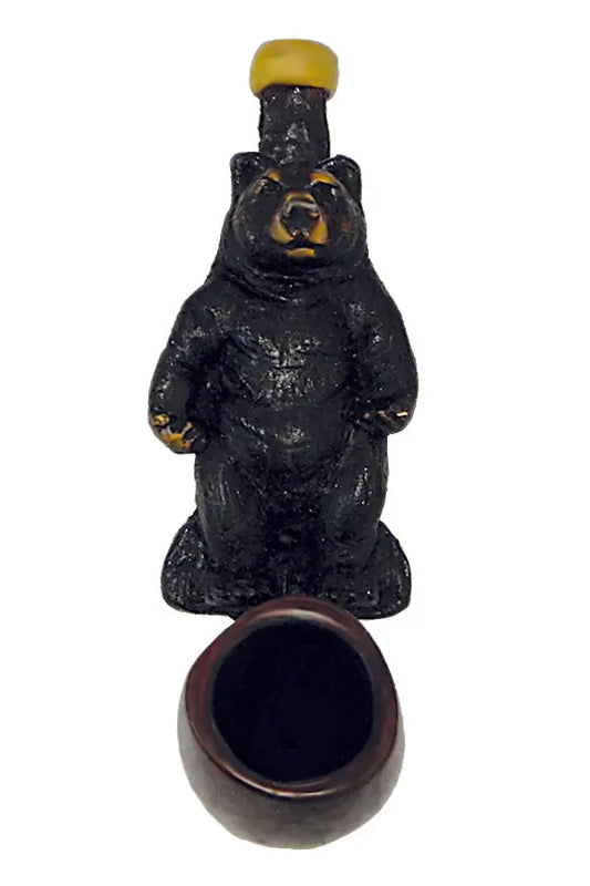 Bear Smoking Pipe Trendy Zone 21