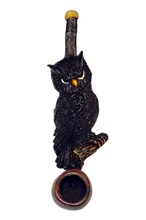 Black Owl Smoking Pipe Trendy Zone 21