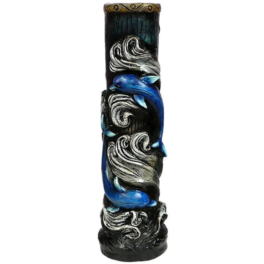 Double Dolphin Water Pipe Handcrafted Trendy Zone 21