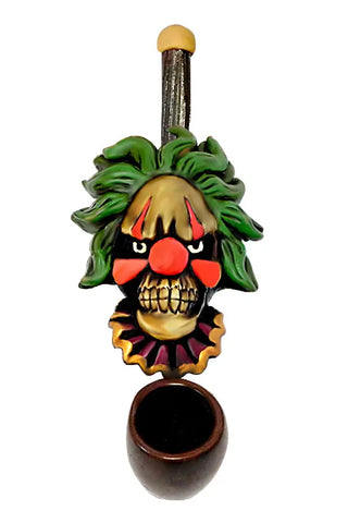 Evil Clown Small Pipe Handcrafted Trendy Zone 21