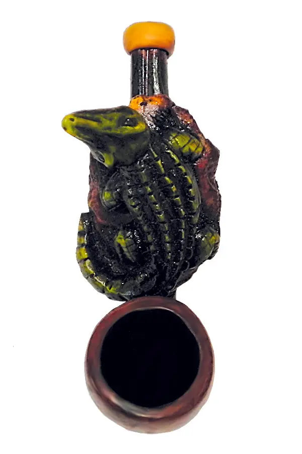 Shop Gator Small Pipe Handcrafted - Trendy Zone 21