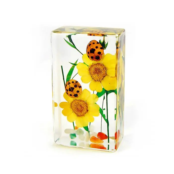 Crystal Clear Ladybug Paperweight Trendy Zone 21