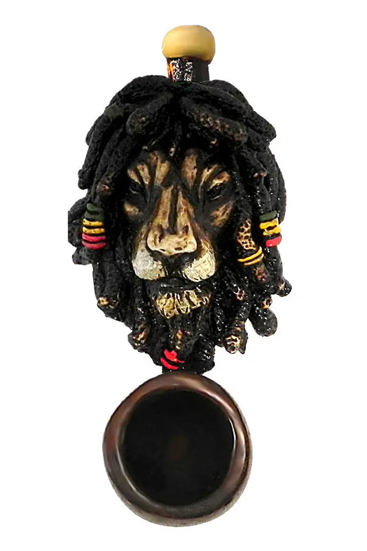 Dread Lion Small Pipe Handcrafted Trendy Zone 21