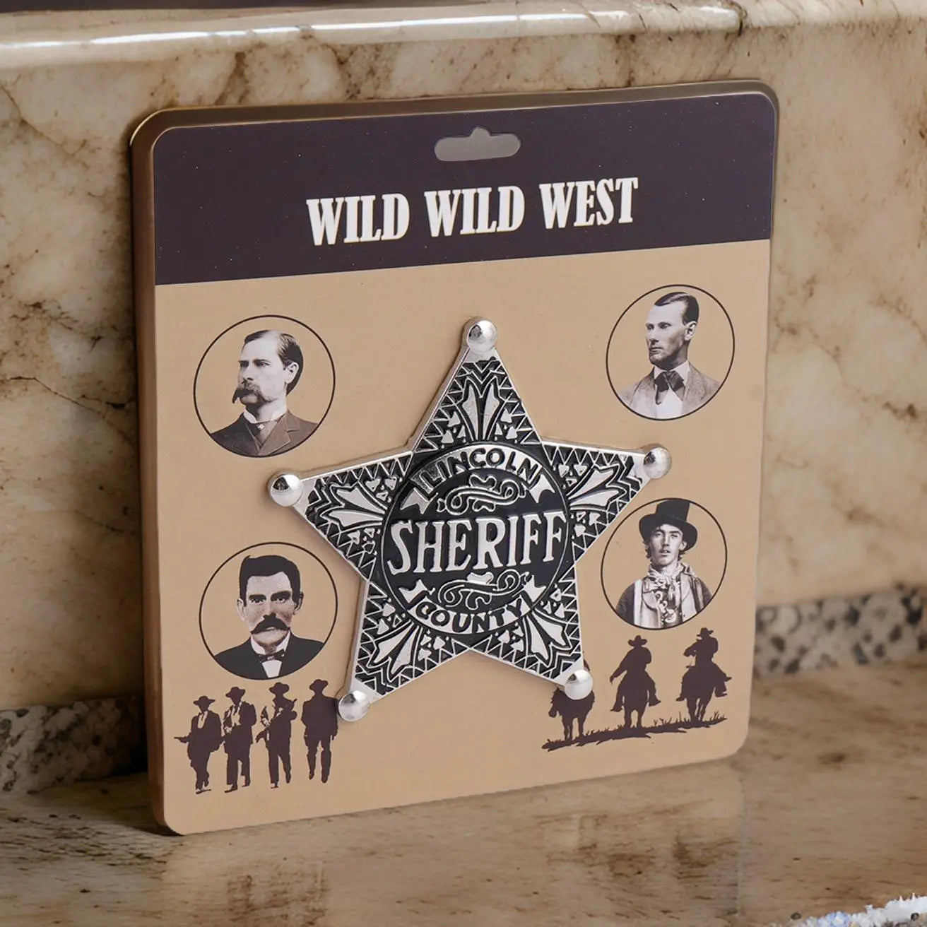 Lincoln County Sheriff Wild West | the Authentic Western Cowboy Badge Trendy Zone 21