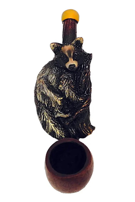 Raccoon Smoking Pipe Trendy Zone 21