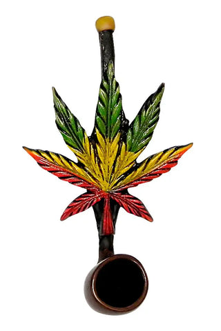 Rasta 420 Small Pipe Handcrafted Trendy Zone 21