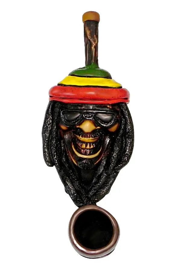 Rasta Man Small Pipe Handcrafted Trendy Zone 21