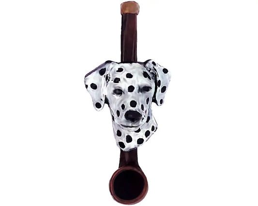 Dalmation Small Pipe Handcrafted Trendy Zone 21