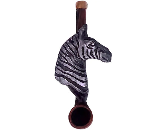 Zebra Small Pipe Handcrafted Trendy Zone 21