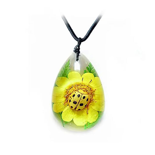 Ten-star Leaf Beetle Necklace Trendy Zone 21