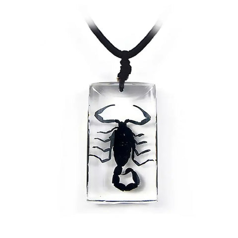 Black Scorpion Necklace Trendy Zone 21