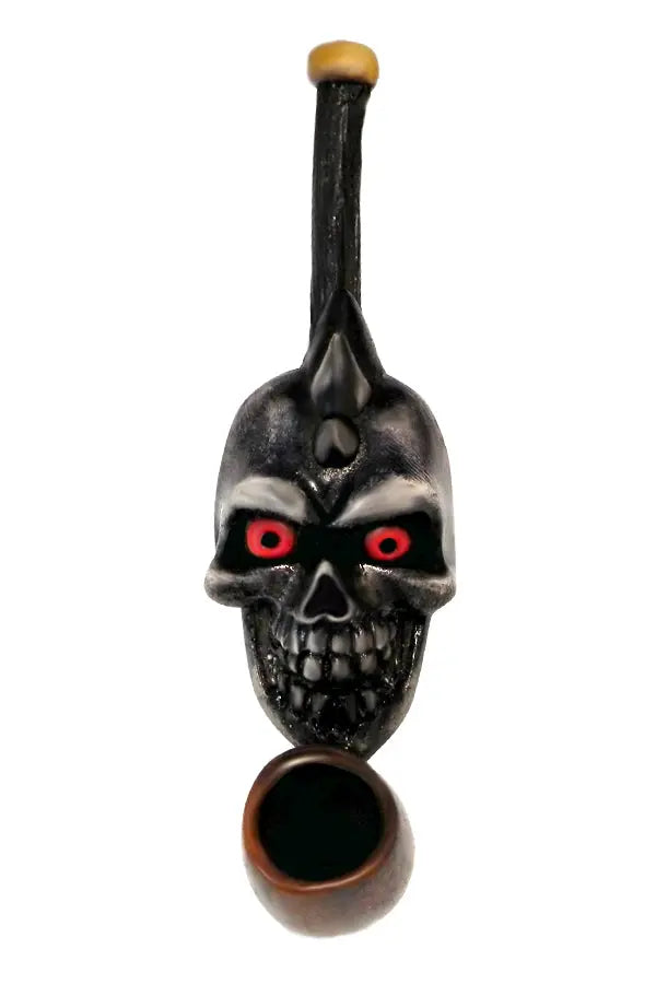 Spike Skull Pipe Handcrafted Trendy Zone 21