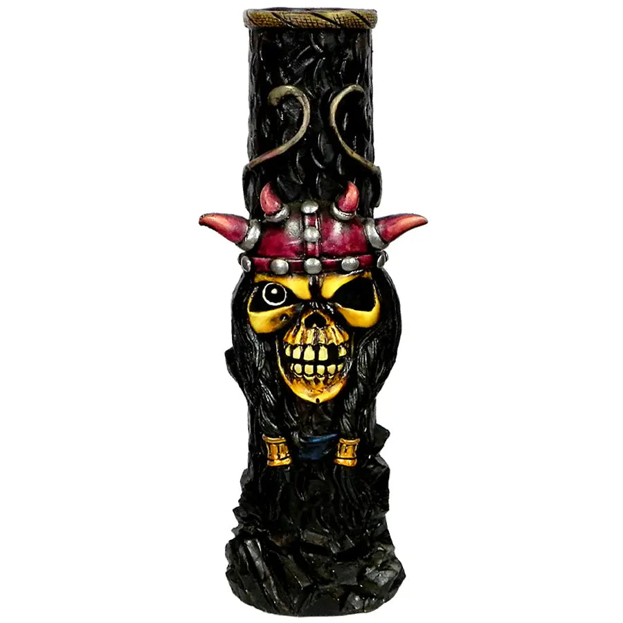 Viking Skull Water Pipe Handcrafted Trendy Zone 21