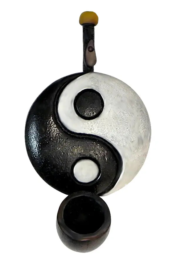 Ying Yang Small Pipe Handcrafted Trendy Zone 21