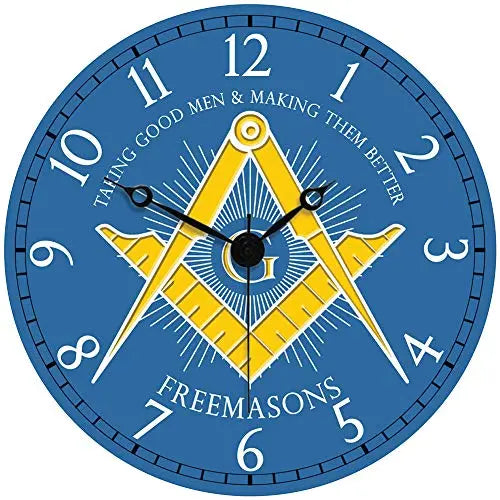 Sigma Impex CLK-112 Masonic Wall Clock Trendy Zone 21